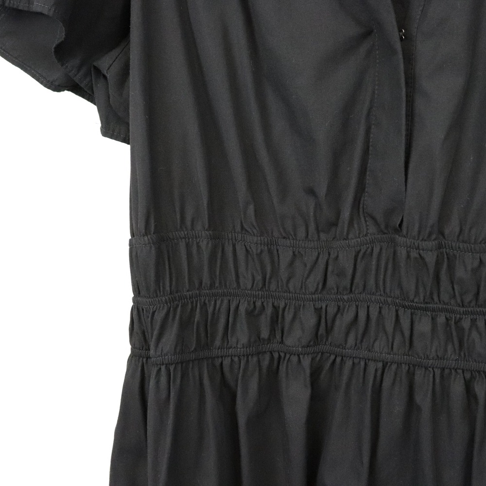 by Anthropologie The‎ Somerset Mini Dress Black 1X - Picture 9 of 12